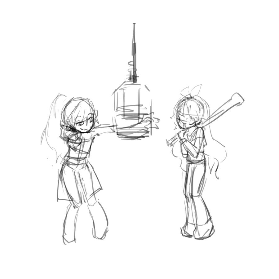 birdcage sketch